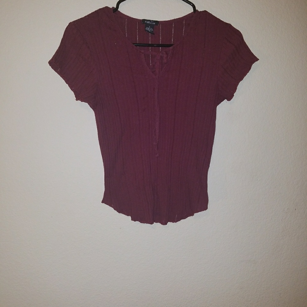 Key hole blouse